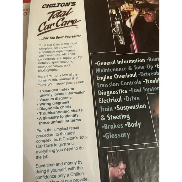 NEW Book General Motors Chilton Repair Manual 28322 Cavalier Sunfire 1995-2000 - Picture 6 of 6